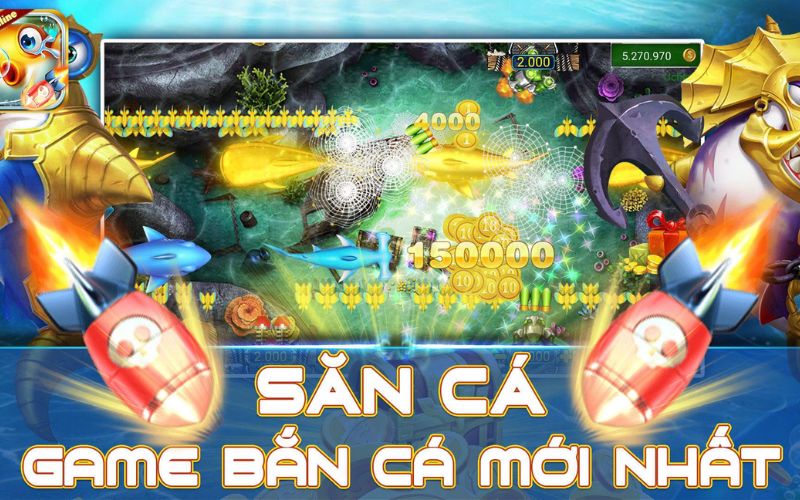 trải nghiệm bắn cá online với nhiều phần thưởng hấp dẫn