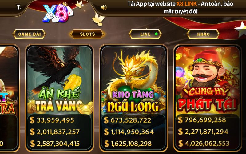 kho game đa dạng phong phú